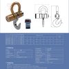 Wireless Shaft Pin Digital Crane Scale with inbuilt Wireless Display with remote itself Capacity 5Ton Accuracy 2Kg - Image 3