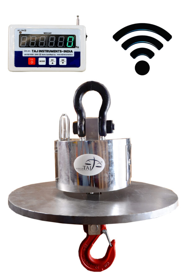 TICS-Cylindrical Type Heatproof Heavy Industrial Crane Weighing Scale,Specially For Cast Iron Foundry Heat Application,Works In Heat Upto 1800-2000 degrees temperature,100% Indian Make - Image 2