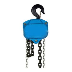 damar economy blue chain pulley block hoist 5ton x 3mtr chain
