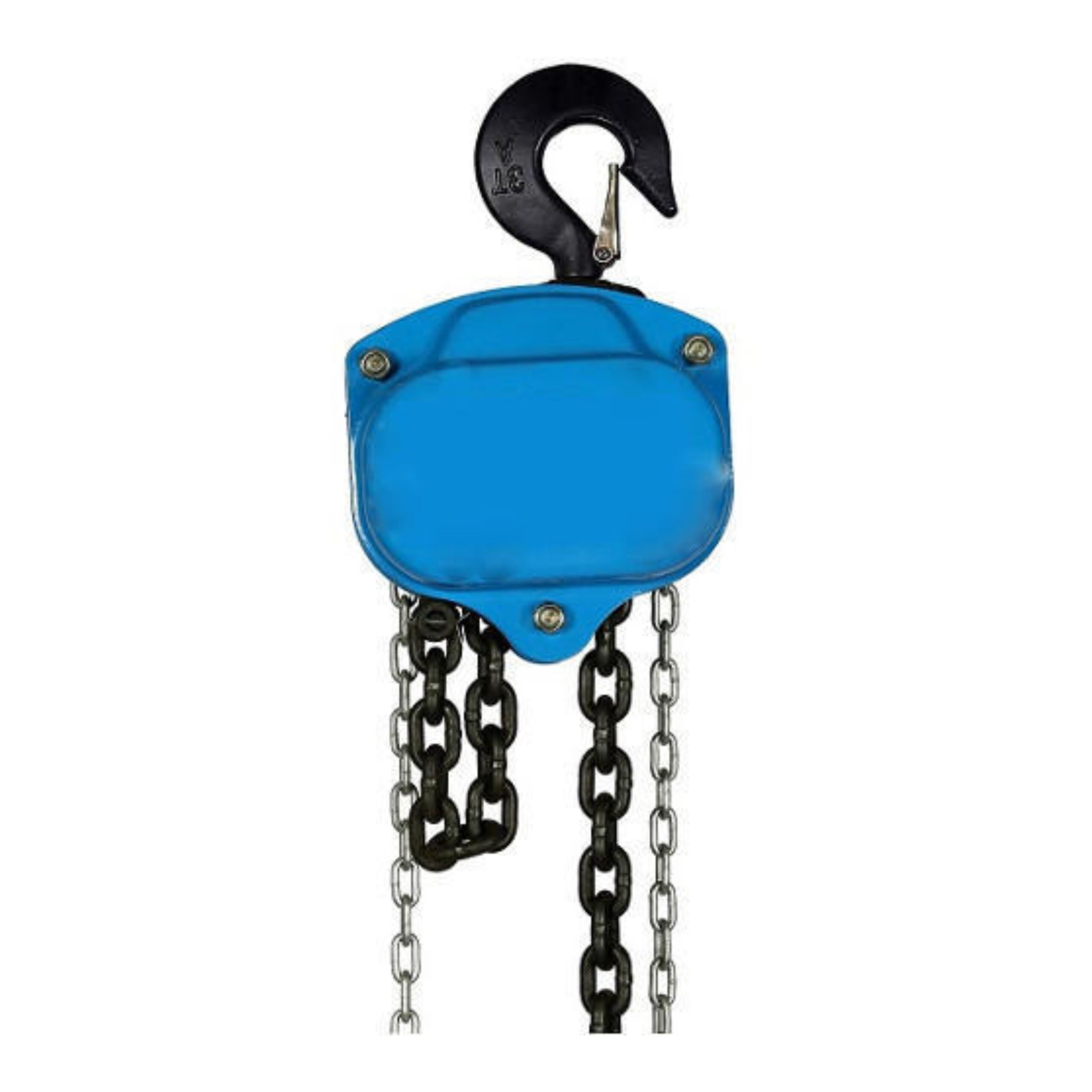 damar economy blue chain pulley block hoist 5ton x 3mtr chain
