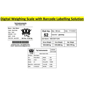 combo industrial barcode labeling solution with customized windows based pc software