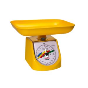 taj+ analog mechanical household kitchen scale capacity: 5kg 25g best for home use