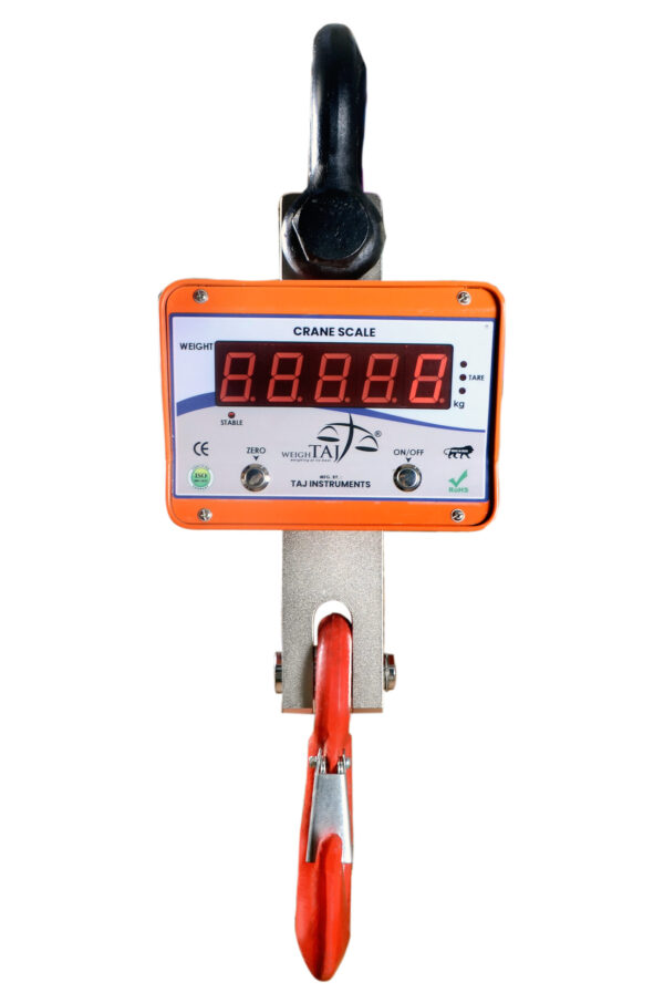 TICS Premium Industrial Digital Crane Weighing Scale,MS SHEET METAL Body,10% Indian Make