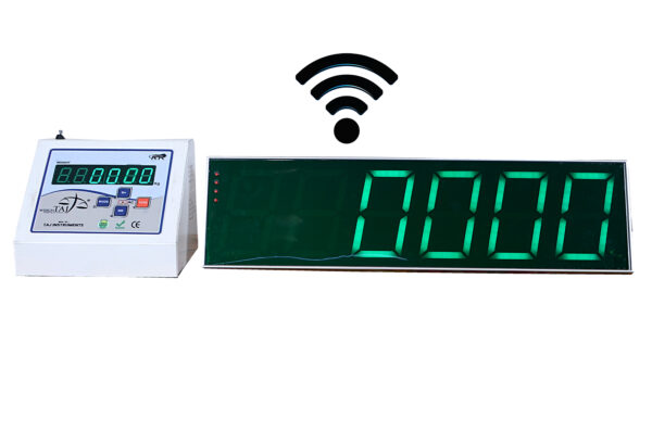 Wireless-Industrial Grade Weighing Indicator / Digital Platform Scale with 5" INCH Jumbo & 0.8” GREEN Display-100% Indian Make - Image 3