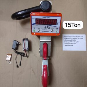 15Ton TICS Premium Industrial Digital Crane Weighing Scale, MS SHEET METAL Body,100% Indian Make