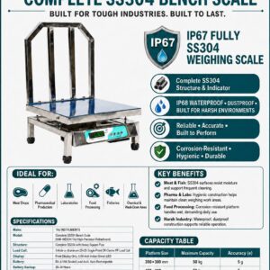 sf fully ss304 bench